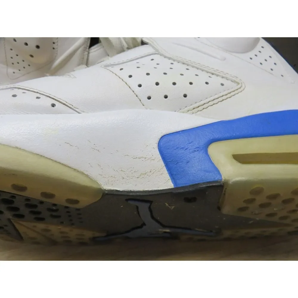 Nike Air Jordan 6 Sport Blue‎ Size 13 Shoes 384664 107 - missing back loops